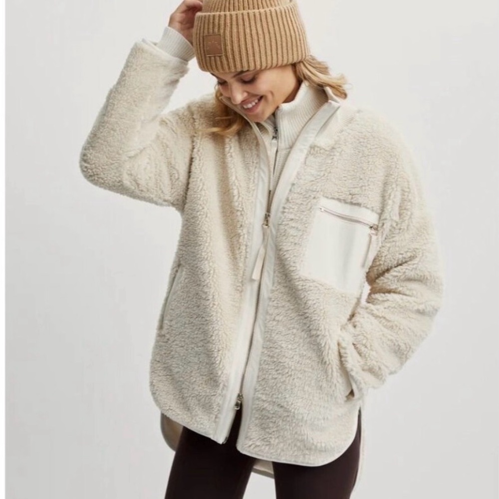 Varley marney jacket Sherpa